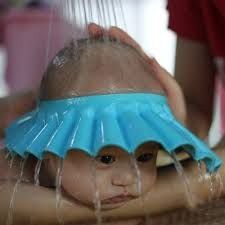 Göze Su Kaçırmayan Bebek Banyo Şapkası