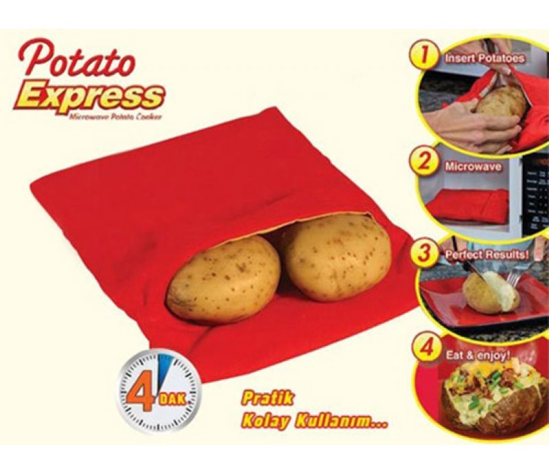 Fırında Kumpir Hazırlayıcı Potato Express